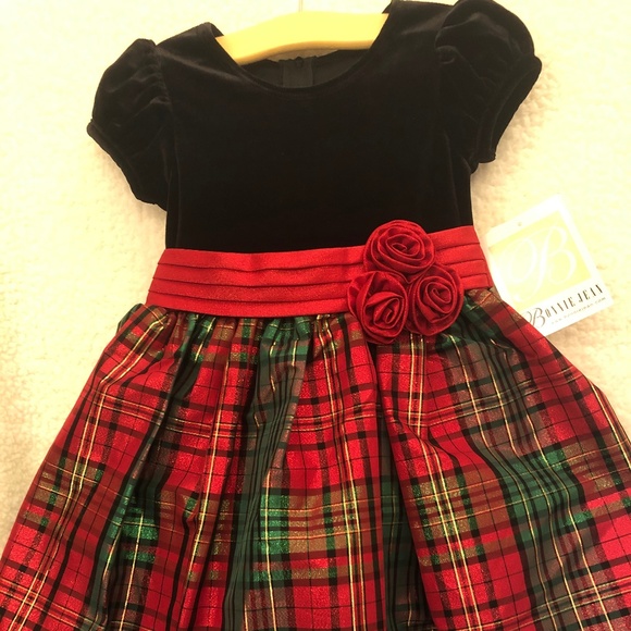 Bonnie Jean Other - Bonnie Jean Christmas Plaid Dress